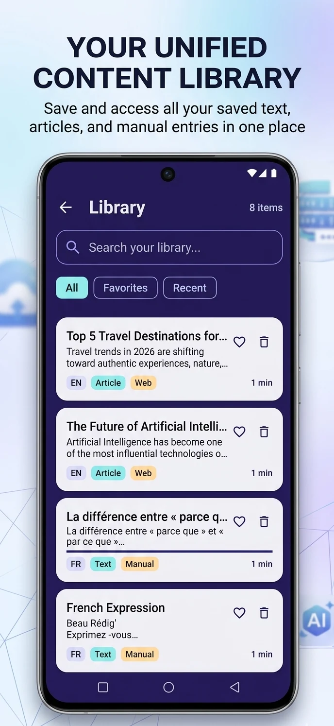 Narrivo - AI Text to Speech screenshot